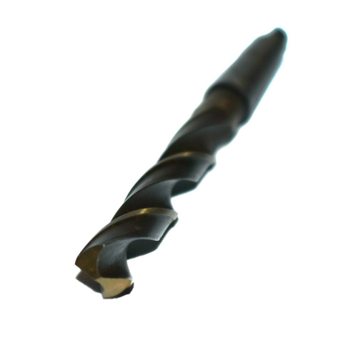 Wiertło do metalu 9,5 mm z stożkowym chwytem Morse'a MK1. HSSCo. DIN345. Wiertło do metalu 9,5 mm z stożkowym chwytem Morse'a MK1. HSSCo. DIN345.