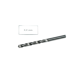 Wiertło spiralne walcowe 4,40 mm. DIN338 HSS. Do metalu, drewna i plastiku.