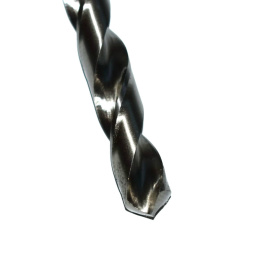 Długie spiralne wiertło 15,5x220 mm.DIN340.HSS. Do stali, tworzyw i drewna.