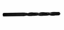 Długie spiralne wiertło 24,5x280 mm.DIN340.HSS. Do stali, tworzyw i drewna.