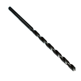 Długie spiralne wiertło 6,4x148 mm. DIN340.HSS. Do stali, tworzyw i drewna.