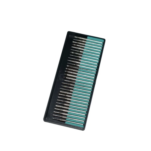 Frezy diamentowe do miniszlifierki 3 mm - zestaw 30 szt akcesoria