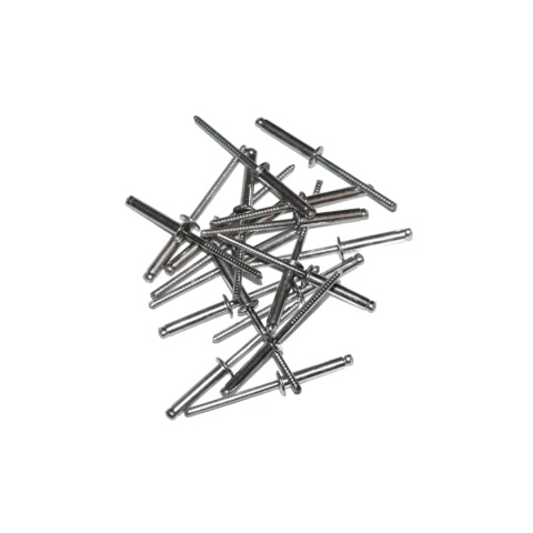 Nity zrywalne 4x14 A2 stal nierdzewna. 50 szt. Zakres zacisku: 7-10,5 mm.