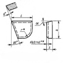 Płytki lutowane z węglika spiekanego 06030 TH20(P01-10). 10x8x3 mm - 10 szt