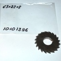 Frez kątowy dwustronny symetryczny krążkowy NFKe 106° 63x22x8 mm DIN847 HSS