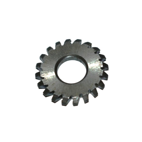 Frez kątowy dwustronny symetryczny krążkowy NFKe 20x8x2,7 mm. HSS.