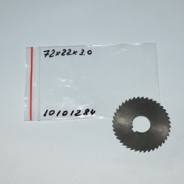 Frez tarczowy piłkowy 72x22x3,0 mm. HSS precyzyjne cięcie i frezowanie