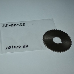 Frez tarczowy piłkowy 73x22x3,8 mm. HSS precyzyjne cięcie i frezowanie
