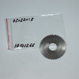 Frez tarczowy piłkowy 75x22x1,8 mm. HSS precyzyjne cięcie i frezowanie