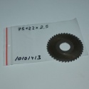 Frez tarczowy piłkowy 75x22x2,5 mm. HSS precyzyjne cięcie i frezowanie