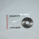 Frez tarczowy piłkowy 75x22x3,5 mm. HSS precyzyjne cięcie i frezowanie