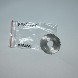 Frez tarczowy piłkowy 77x22x2,5 mm. HSS precyzyjne cięcie i frezowanie
