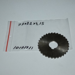 Frez tarczowy piłkowy 77x22x4,15 mm. HSS precyzyjne cięcie i frezowanie