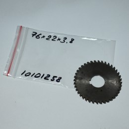 Frez tarczowy piłkowy 78x22x3,8 mm. HSS precyzyjne cięcie i frezowanie