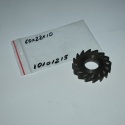 Frez tarczowy trzystronny 60x10x22 mm. HSS. DIN 885-B.