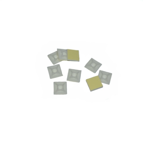 Element mocujący samoprzylepny do opasek kablowych 27,7x27,7 mm. NEUTRAL Element mocujący samoprzylepny do opasek kablowych 27,7x27,7 mm. NEUTRAL