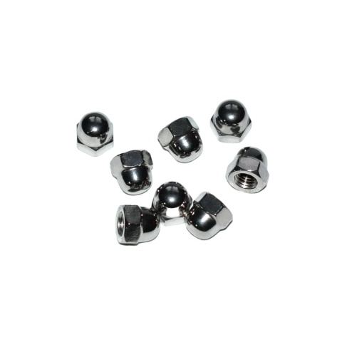 Nakrętka nierdzewna A2 kołpakowa 6-kątne M4. Kapturek ślepa DIN1587. 20 szt Nakrętka nierdzewna A2 kołpakowa 6-kątne M4. Kapturek ślepa DIN1587. 20 szt