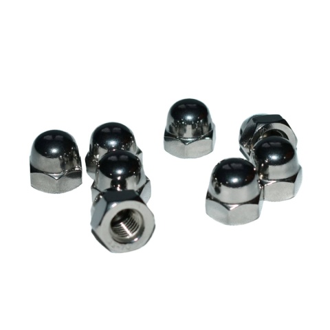 Nakrętka nierdzewna A2 kołpakowa 6-kątne M4. Kapturek ślepa DIN1587. 20 szt Nakrętka nierdzewna A2 kołpakowa 6-kątne M4. Kapturek ślepa DIN1587. 20 szt