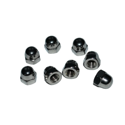 Nakrętka nierdzewna A2 kołpakowa 6-kątne M4. Kapturek ślepa DIN1587. 20 szt Nakrętka nierdzewna A2 kołpakowa 6-kątne M4. Kapturek ślepa DIN1587. 20 szt