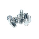 Nitonakrętka walcowa aluminiowe M5x12 mm 20 szt Zakres mocowania 0,5-2,5 mm