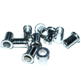 Nitonakrętka walcowa aluminiowe M8x15 mm. 20 szt. Zakres mocowania 1-3,5 mm