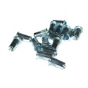 Nitonakrętka walcowa stalowa M5x15,5 mm. 20 szt. Zakres mocowania 2,5-5 mm.
