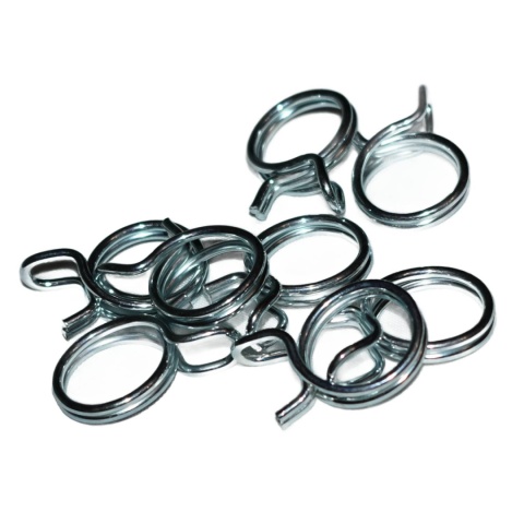 Opaska samozaciskowa druciana 27.5 mm Zakres 26.7-28.1 mm Obejmy sprężynowe Opaska samozaciskowa druciana 27.5 mm Zakres 26.7-28.1 mm Obejmy sprężynowe