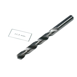 Wiertło spiralne walcowe 11,30 mm. DIN338 HSS. Do metalu, drewna i plastiku