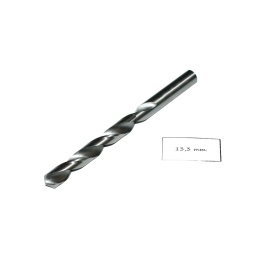 Wiertło spiralne walcowe 13,30 mm. DIN338. HSS. Do metalu, drewna i plastiku