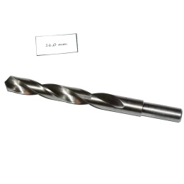 Wiertło spiralne walcowe 16,00 mm. DIN338 HSS. Do metalu, drewna i plastiku