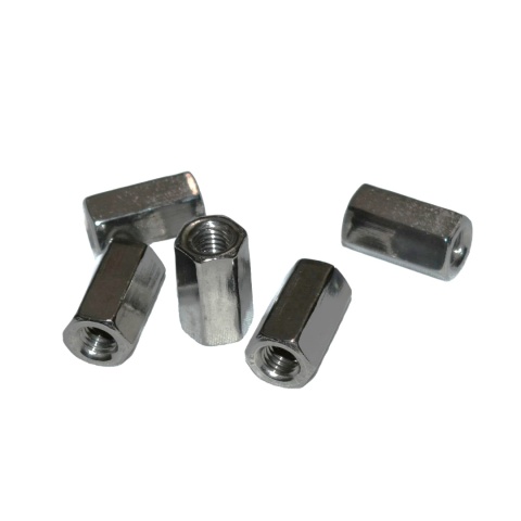 Nakrętka nierdzewna A2 łącznikowa M10x30. Mufa przedłużana DIN6334. 5 szt.