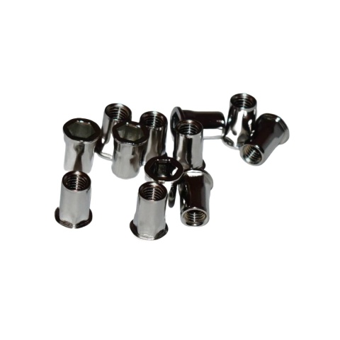 Nitonakrętka sześciokątna nierdzewna A2 M4x11,5 mm 20 szt Zakres 0,5-2,5 mm