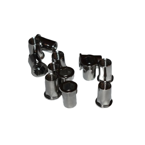 Nitonakrętka sześciokątna nierdzewna A2 M4x11,5 mm 20 szt Zakres 0,5-2,5 mm