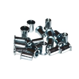 Nitonakrętka walcowa stal M5x16 mm. 20 szt. Zakres 2,5-5 mm. Gładką tuleją