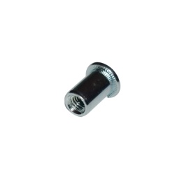Nitonakrętka walcowa stal M8x16 mm. 20 szt Zakres 0,5-3,5 mm. Gładką tuleją