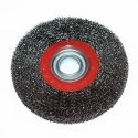 Szczotka tarczowa druciana 180mm Ø32 - do szlifierki czyszczenie rdzy