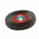 Szczotka tarczowa druciana 180mm Ø32 - do szlifierki czyszczenie rdzy