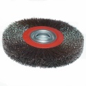 Szczotka tarczowa druciana 180mm Ø32 - do szlifierki czyszczenie rdzy