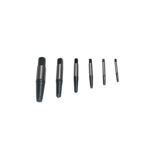 Wykrętaki do urwanych zerwanych śrub i wkrętów - zestaw 6 szt. M3-M25.