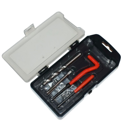 Zestaw do naprawy gwintów M6x1.0 - 15 szt. Wkładki regeneracyjne.