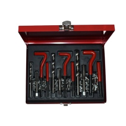 Zestaw do naprawy gwintów M6 M8 M10. Wkładki regeneracyjne. 88 elementów.